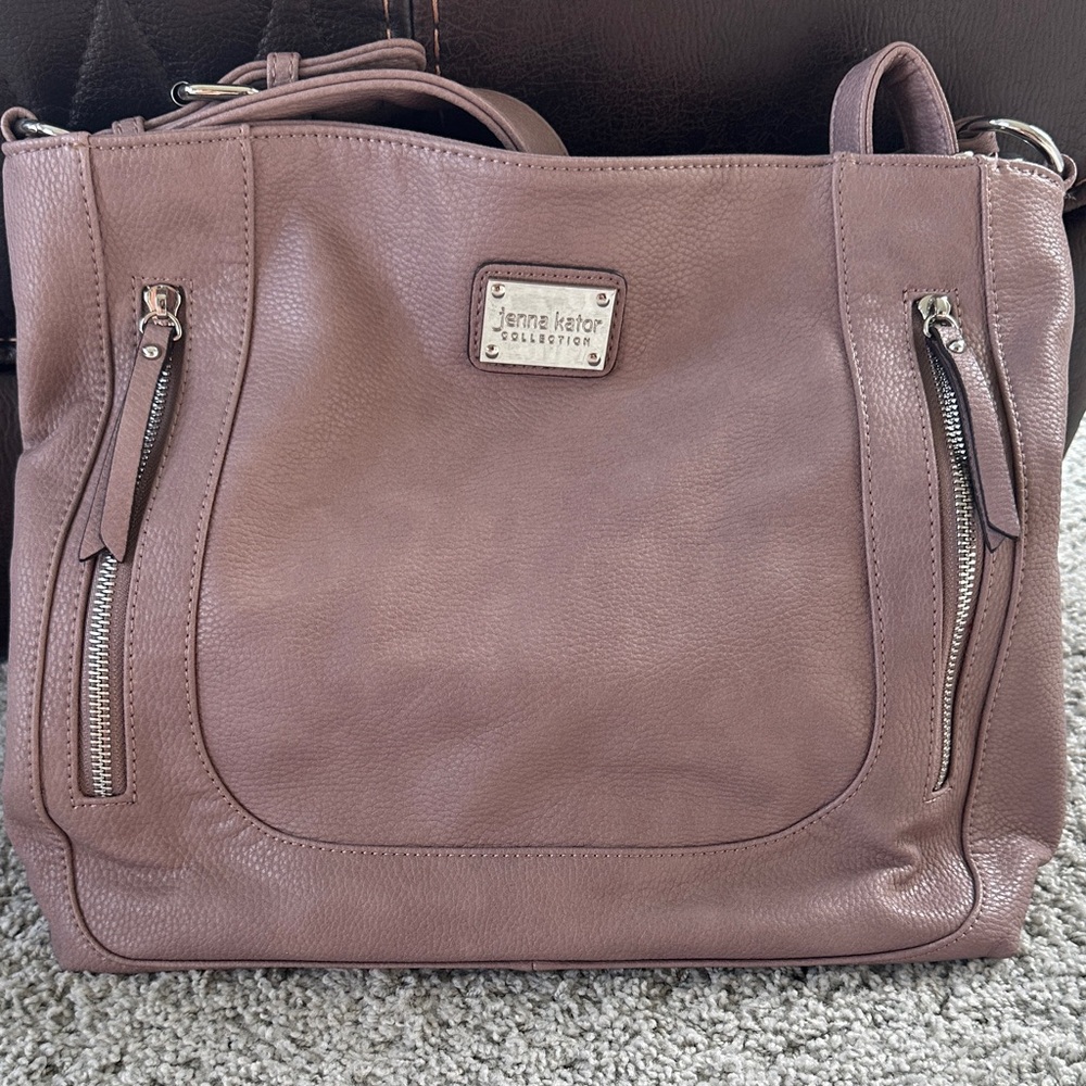 Light purple/mauve Handbag by Jenna Kator